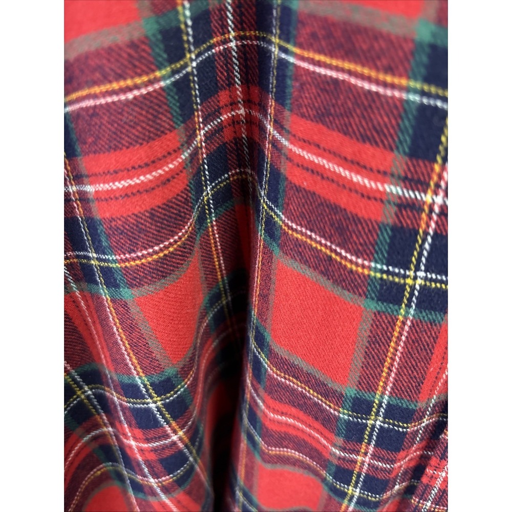 Simply Southern Red Plaid  Button Down Collar Cotton Flannel Shirt Size 2XL EUC - Picture 4 of 8